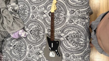 Xbox Guitar , Fender Jaguar Gray , Rockband