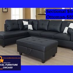 FREE DELIVERY🍀Brand New Sectional Sofa Couch 