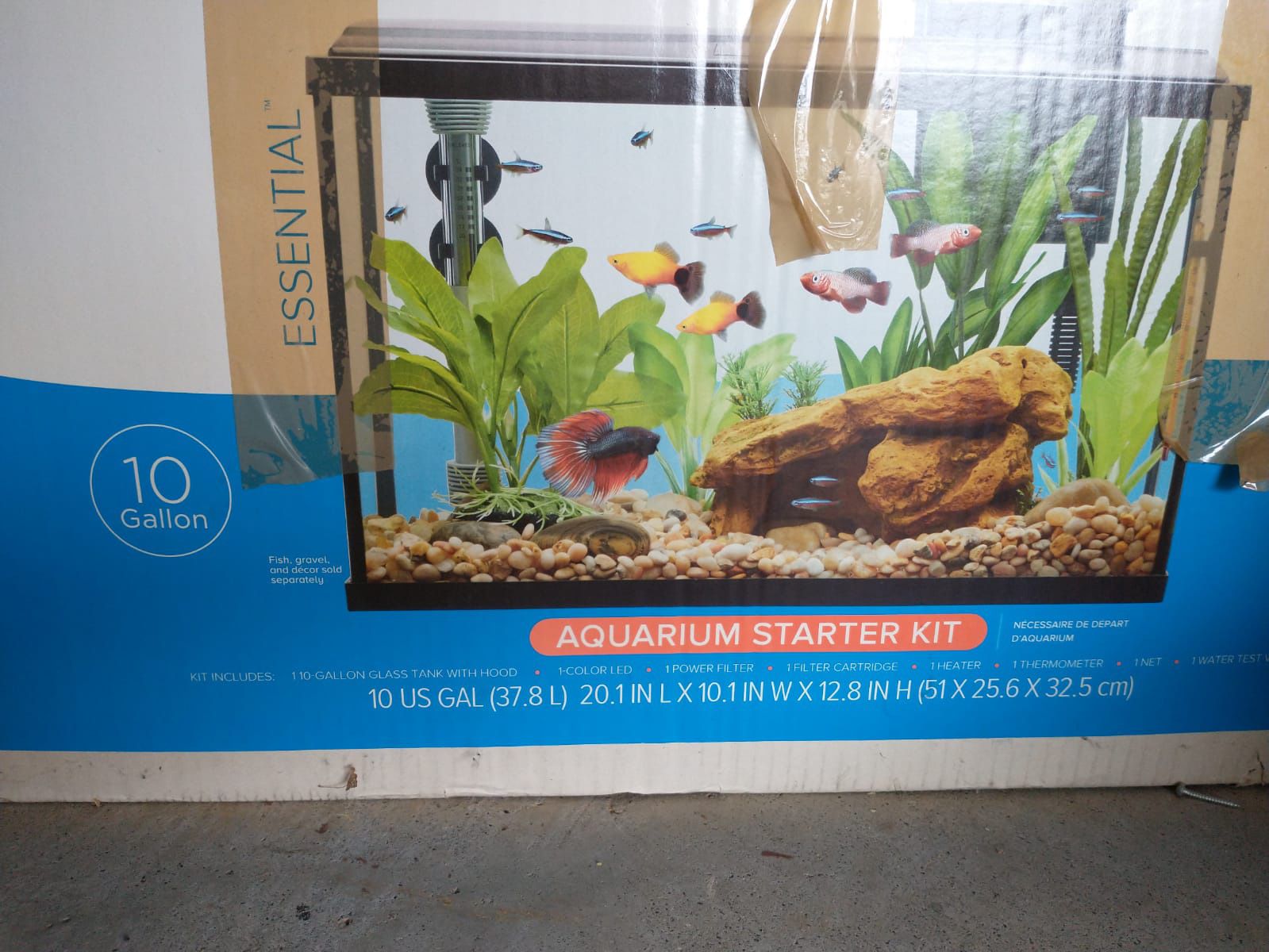 10 Gallon Fish Tank For $75 Or Best Offer