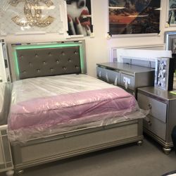 New LED Queen Or King 4 Pc Set K Furniture And More 5513 8th Street W Suite 10 Lehigh 