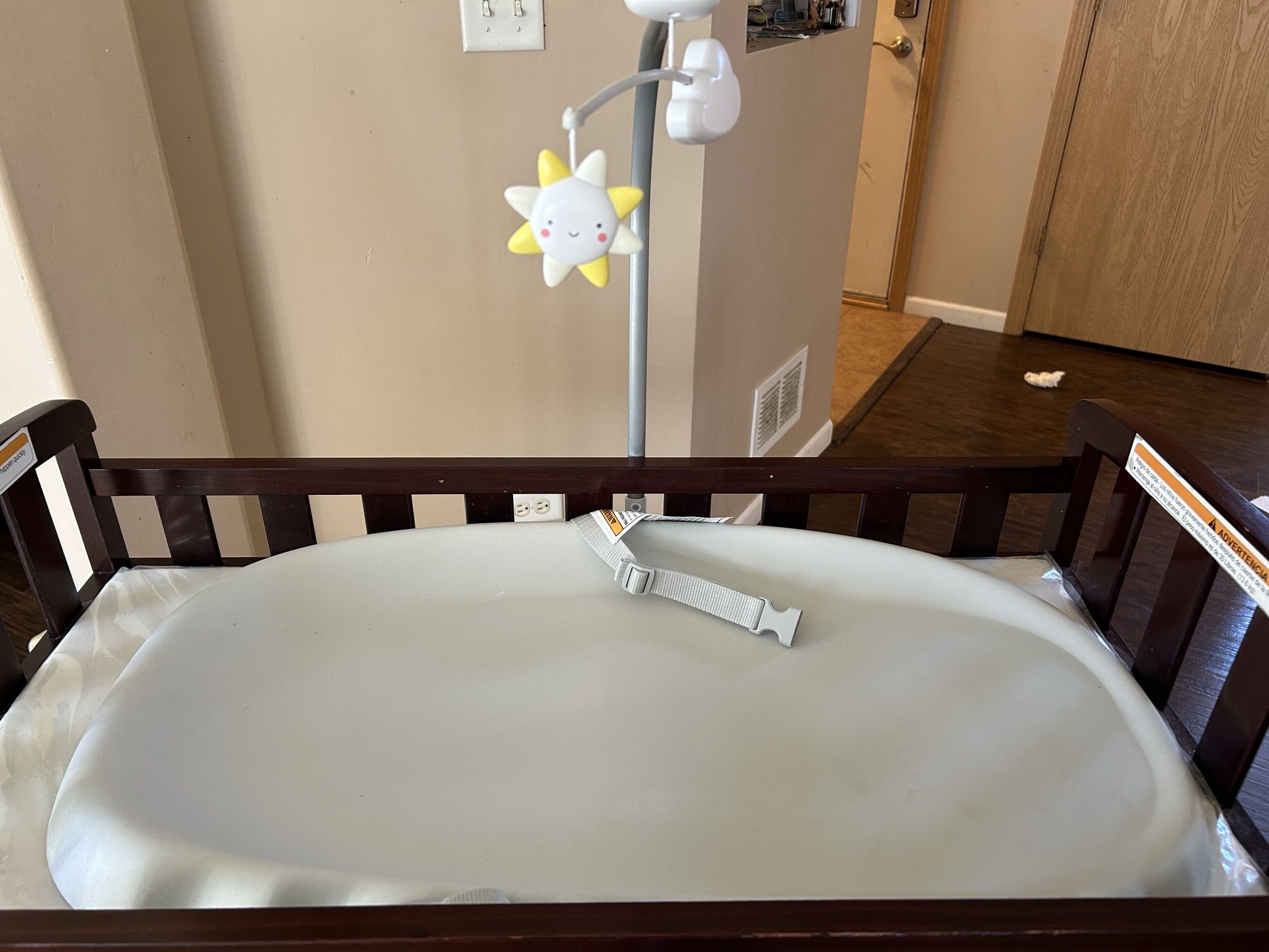 Skiphop diaper changing pad along with diaper changing table