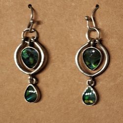 Mother of Pearl Teardrop Earrings 