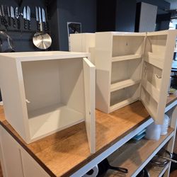 Ikea Wall Mounted Atran And Eket Cabinet
