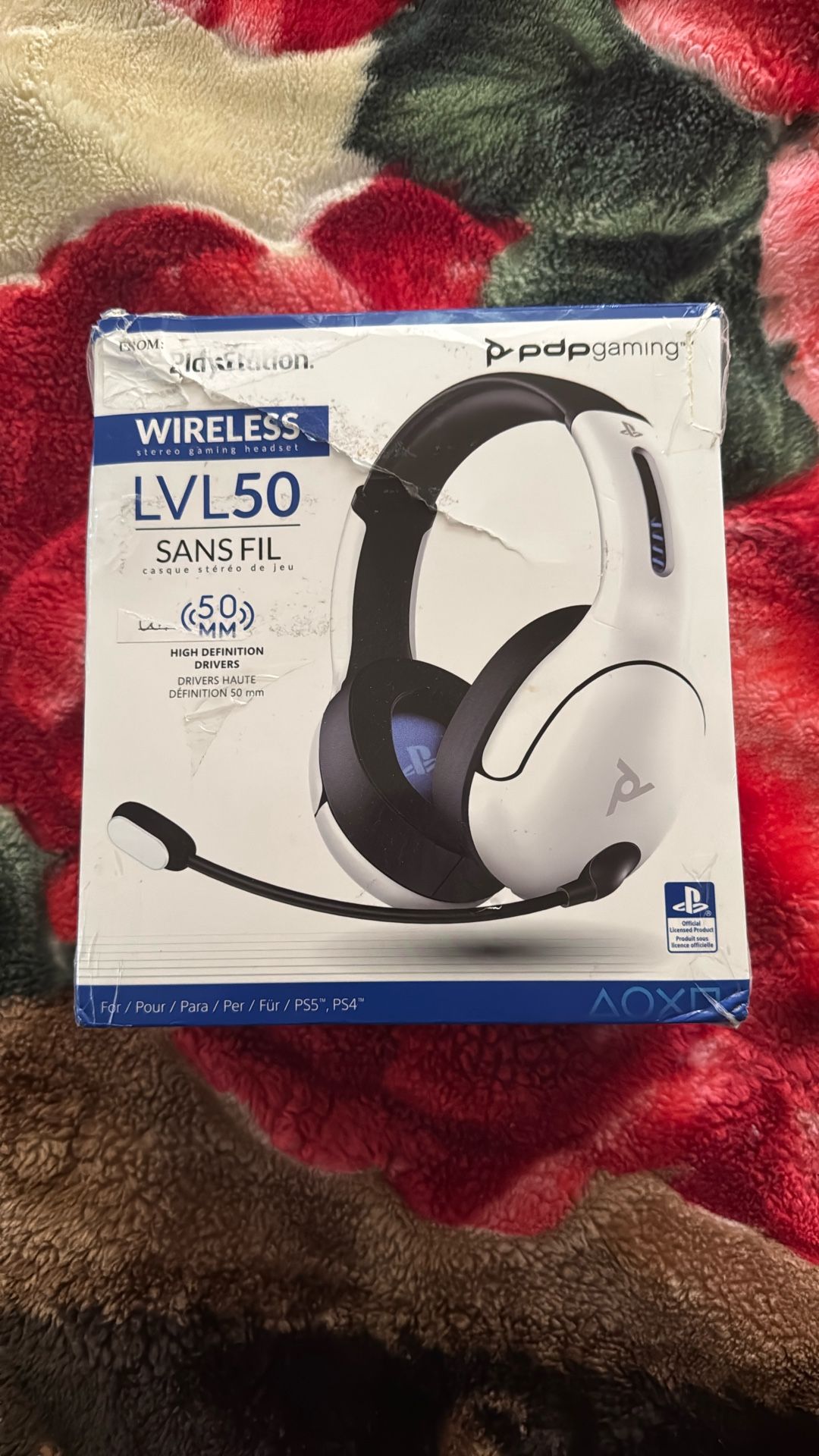 PDP LVL50 Wireless Stereo Gaming Headset PS5 PS4