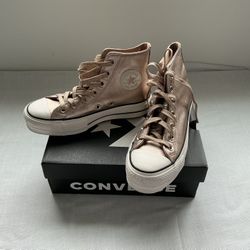 New With Box Converse Platform Shoes