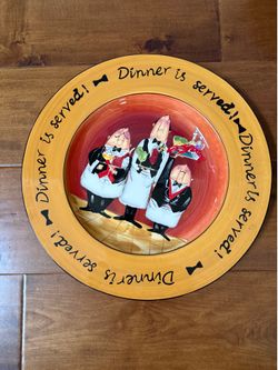 Certified International large serving platter
