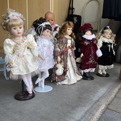 Limited edition Porcelain Dolls