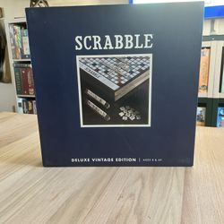Scrabble Deluxe Board Game Vintage