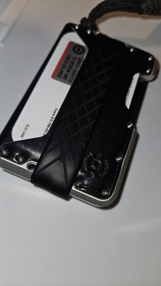 Wallet, Bi-fold, Dango, Black & Metal