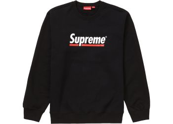 Supreme Underline Crewneck size XL