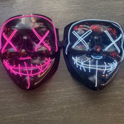 Led Mask Halloween 