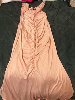 Light pink dress xl