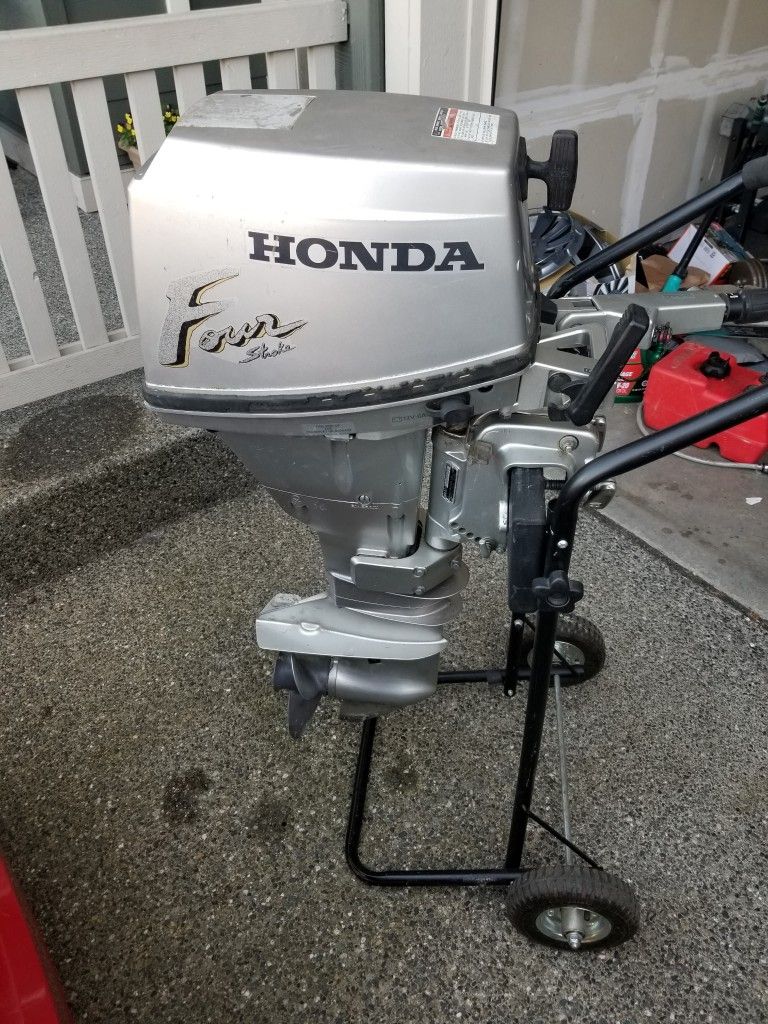 2006 HONDA 15HP 4 STROKE OUTBOARD MOTOR