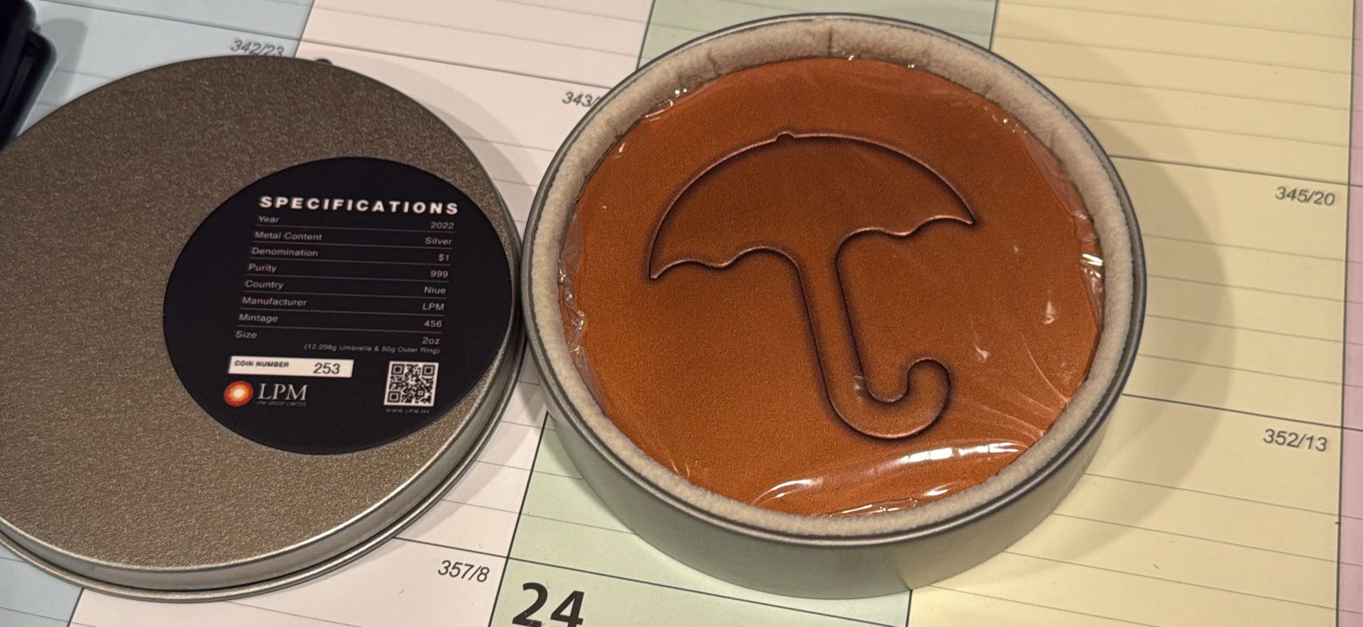 Squid games 2oz Silver 