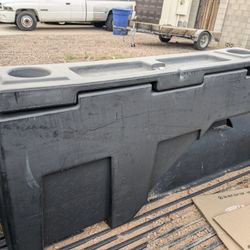 Truck Bed Wheel Well Cargo Storage Box