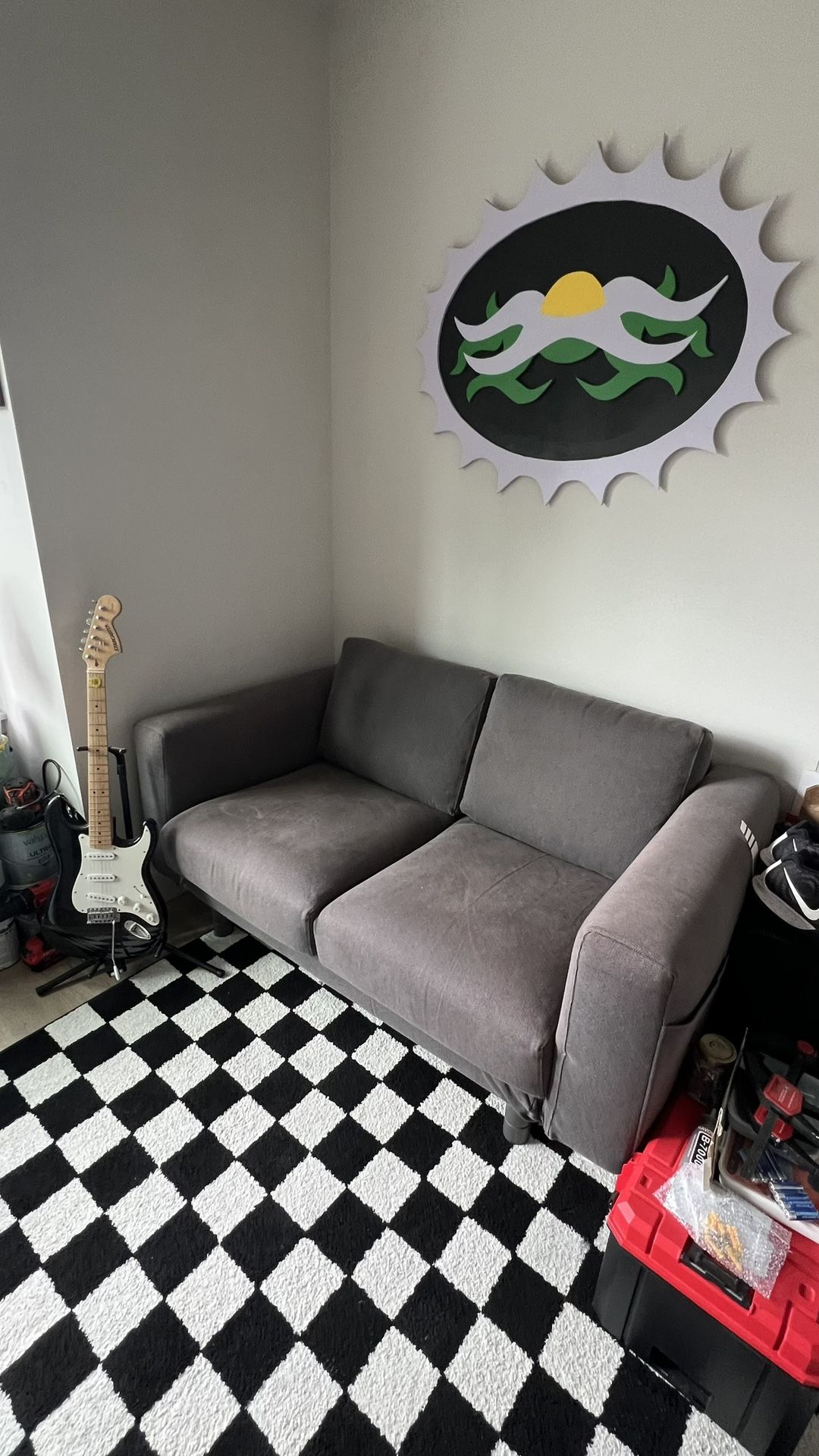 IKEA Grey 2-seater sofa