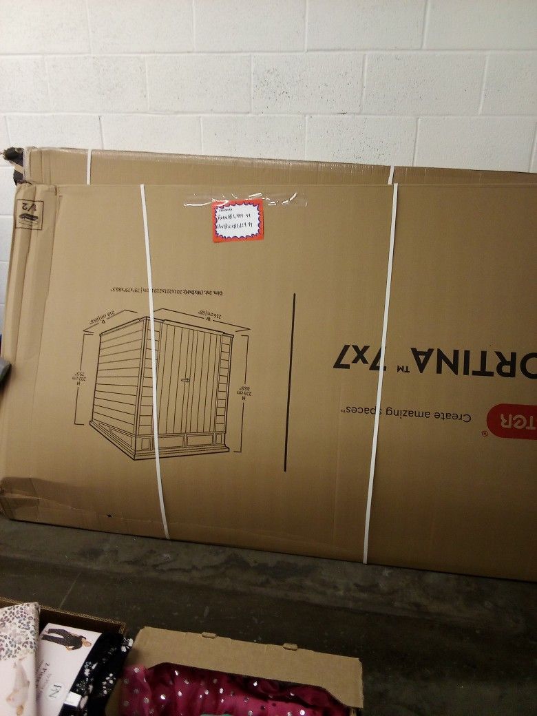 Cortina 7x7 Storage Shed