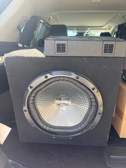 Sony xplod 12in 1200 watts subwoofer