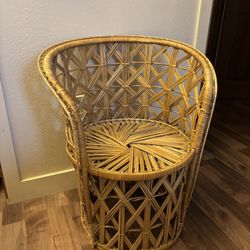 Vintage Rattan Chair 