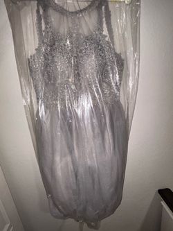 Silver Dama Dress