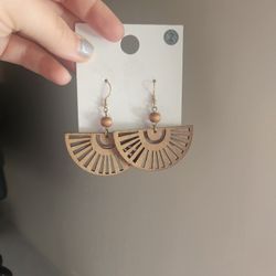 Wood Like Earing 2$