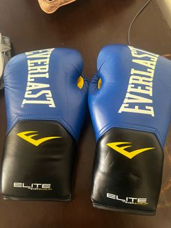 Everlast boxing gloves 14oz