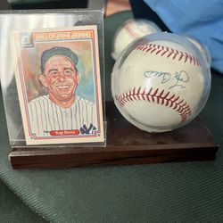 Yogi Berra Signed Ball