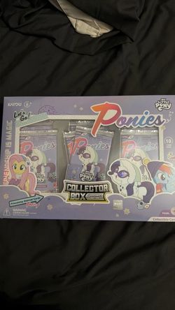 SEALED My Little Pony Fun Moments Edition Collector Box (Pearl Edition) 10 Packs