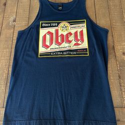 Obey Tank Top Mens Large