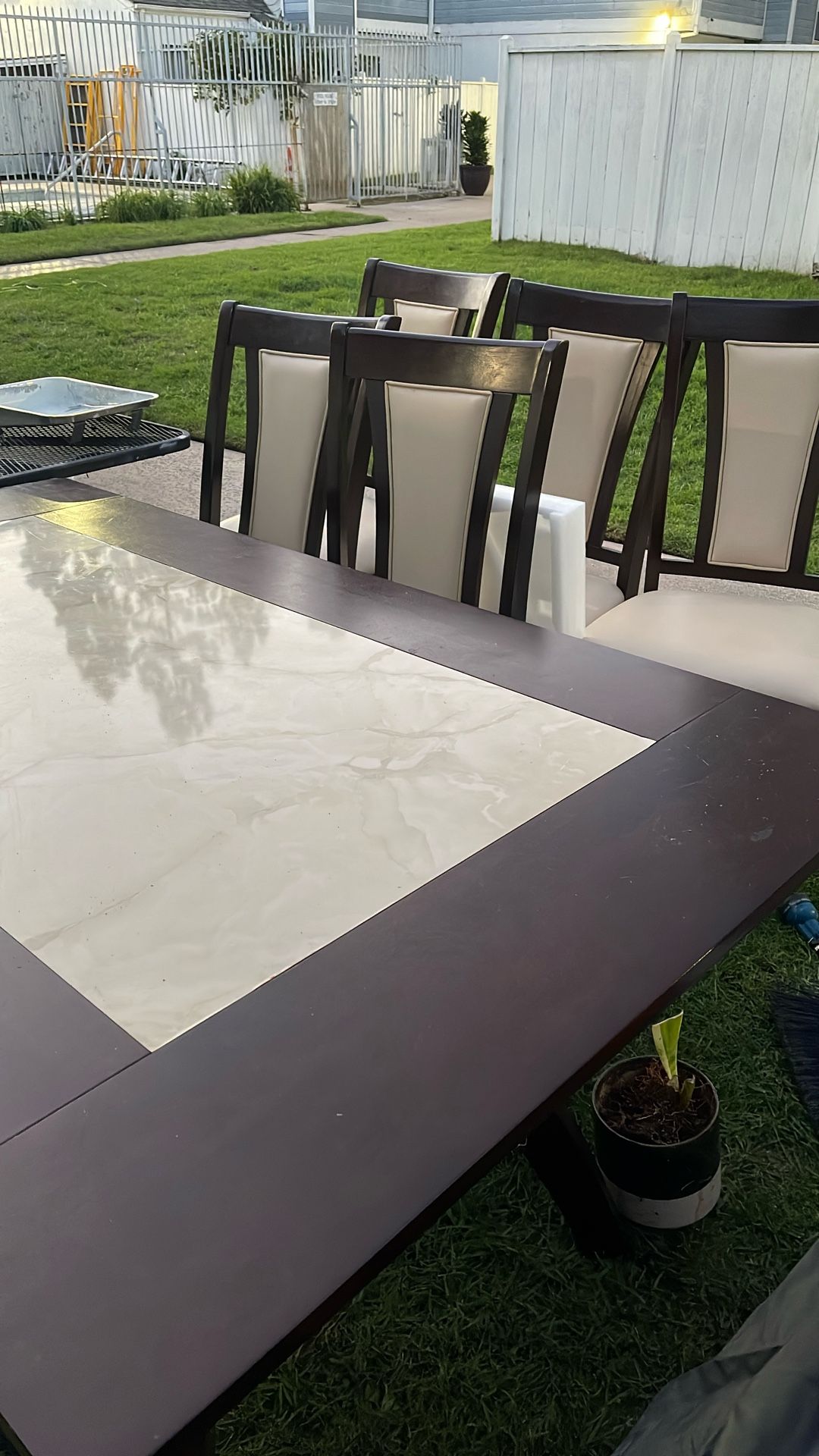 Table And 6 Chairs 