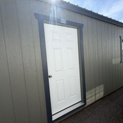 HUGE 12x32 Shed Garage – Perfect for Cars, Tools, Storage