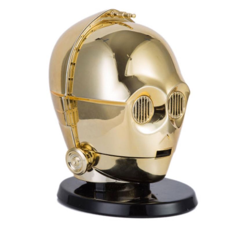 Official Star Wars C-3PO Head Bluetooth Speaker