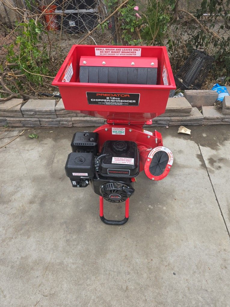 Brush Chipper. Harbor Freight
