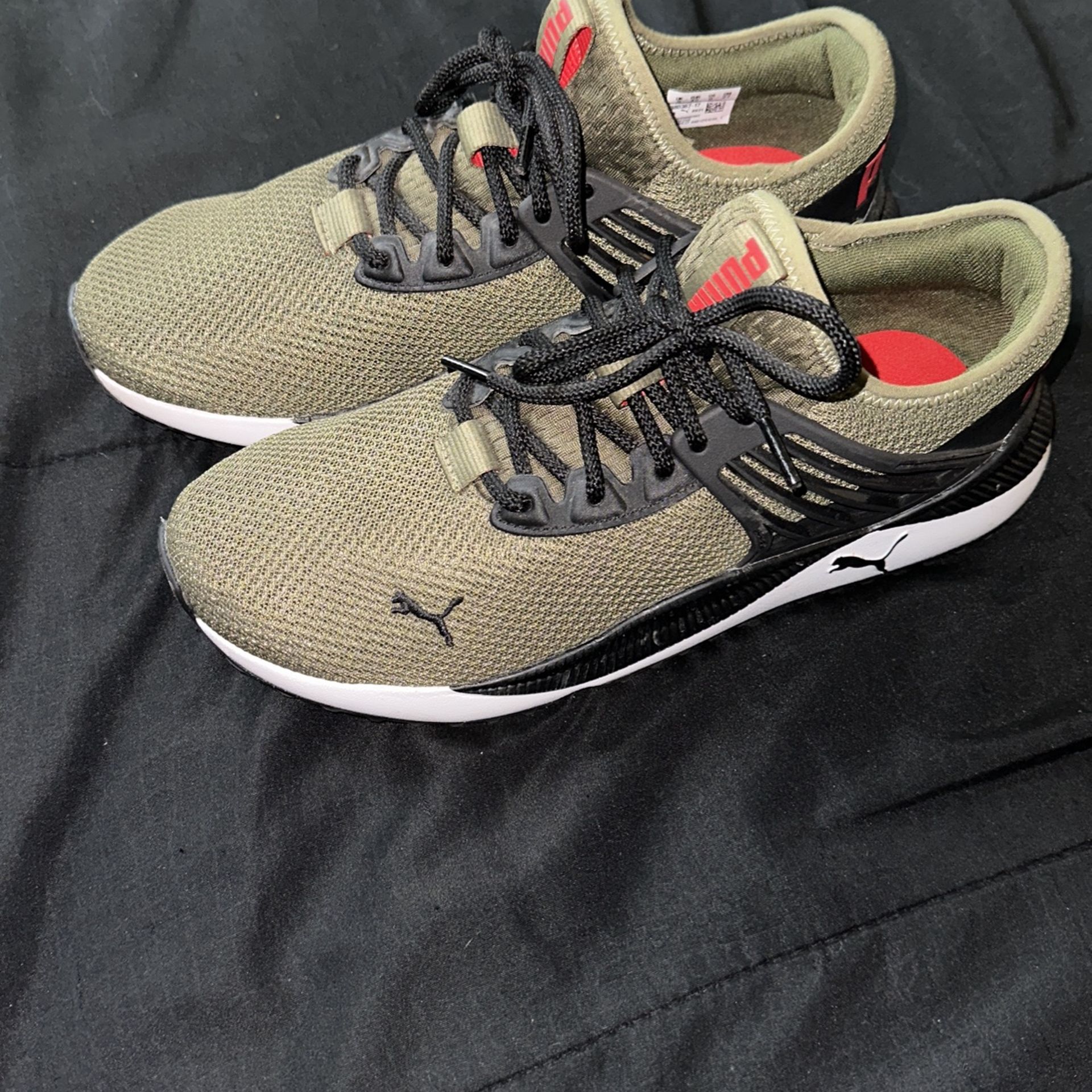 Brand New Green Puma Running Shoes Size 9 Men