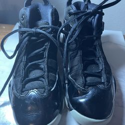 Nike Jordan 6 Rings Space Jam 323432-011 Boys Shoes 1Y 1 Youth