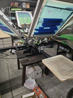 Screen Printing Setup