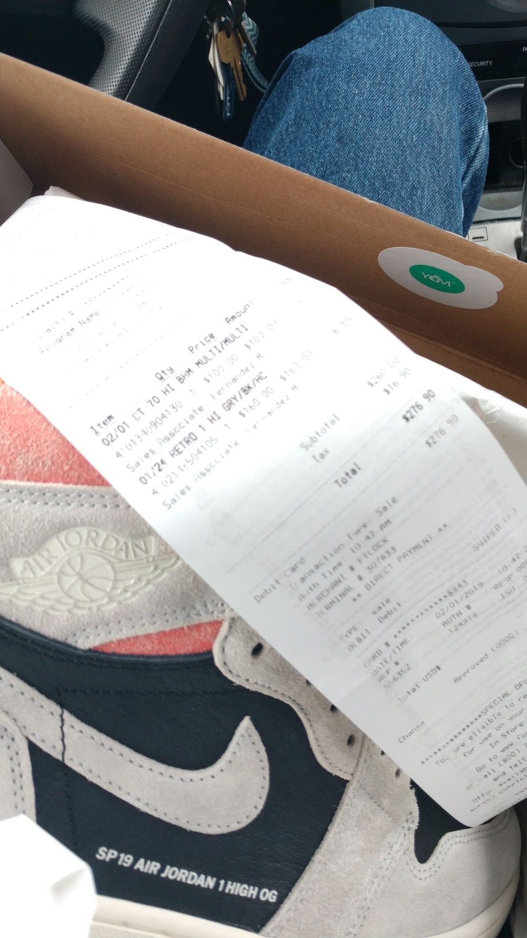 sp19 jordan 1 high og