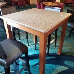 Granite Top Table And Chairs 