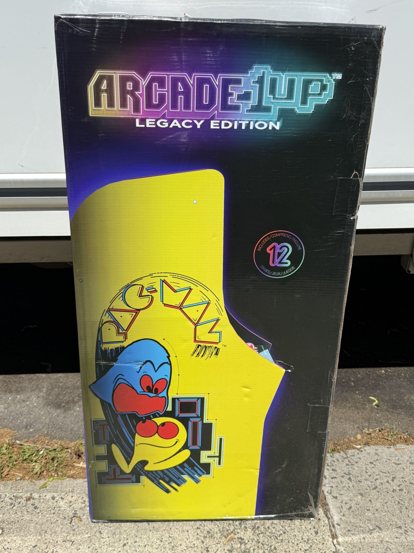 ARCADE-1 UP (PAC MAN) Legacy Edition 12 Games