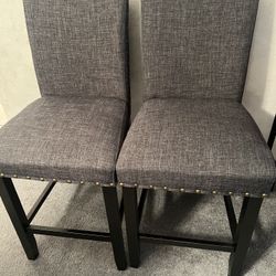 Counter Height Chairs (Set of 2)