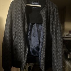 Hemington merino wool sweater full zip Size M