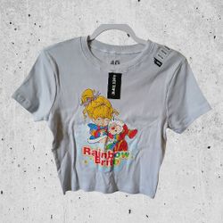 New Womens Graphic-Tee Hot Topic Rainbow Brite Shirt
