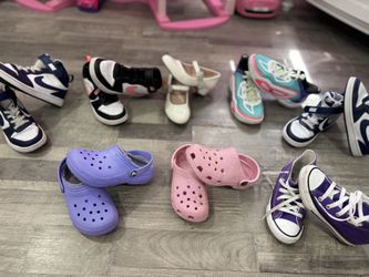 Kids Nike N Crocs Shoes, Size 12 Second Row 13$10 Each Pair