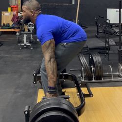 Open Trap bar with stand for easy unloading and loading