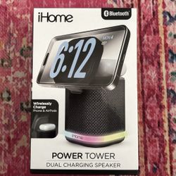 BRAND NEW- In Box iHome Dual Charging Speaker