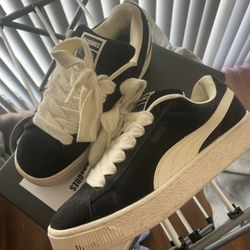 Puma Suede XL Pleasures Black Frosted Ivory