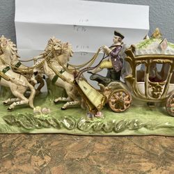 vintage Capodimonte porcelain .Rare, Beautiful , Coveted Porcelain piece 