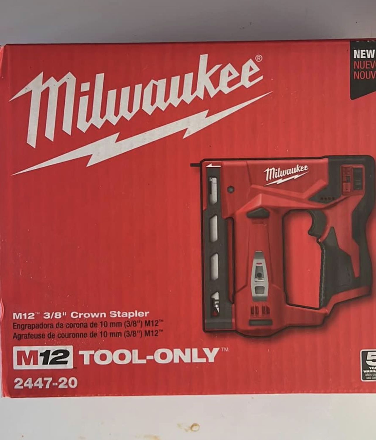 Milwaukee Crown Stapler
