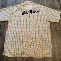 Plaid  Botton up shirt size 3XL 