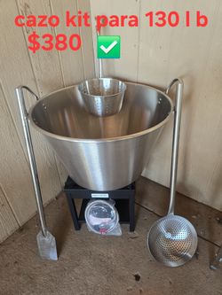 Cazo para carnitas kit completo y nuevo